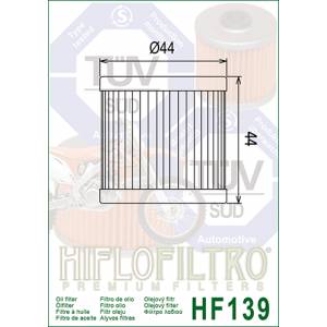 FILTRO OLIO HIFLO HF139