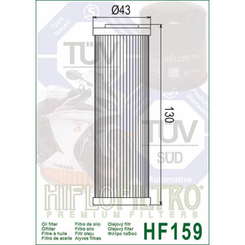 FILTRO OLIO HIFLO HF159