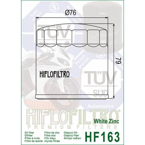 FILTRO OLIO HIFLO HF163