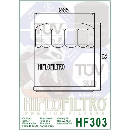FILTRO OLIO HIFLO HF303