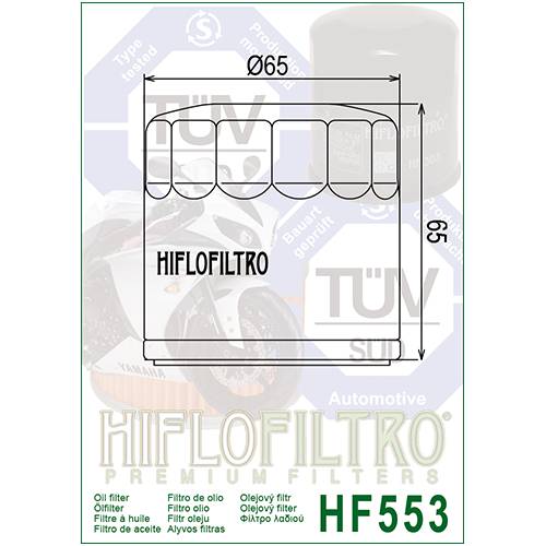 FILTRO OLIO HIFLO HF553