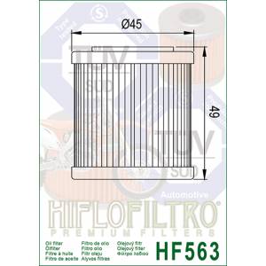 FILTRO OLIO HIFLO HF563