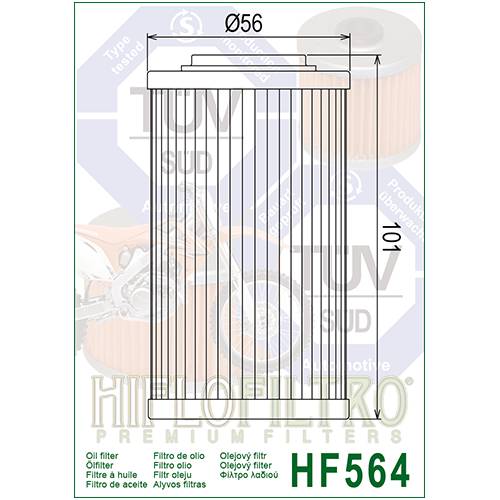 FILTRO OLIO HIFLO HF564