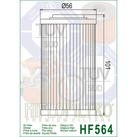 FILTRO OLIO HIFLO HF564