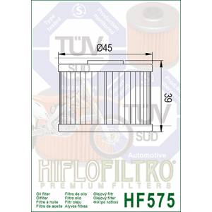 FILTRO OLIO HIFLO HF575