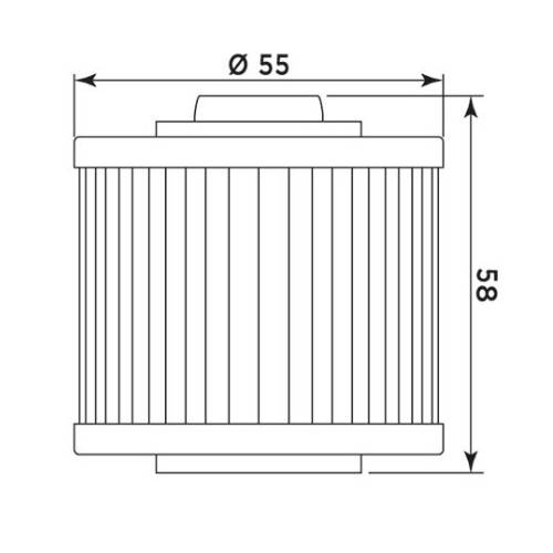 FILTRO OLIO MEIWA Y4001