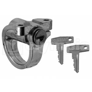 GANCIO PORTABORSA CON SERRATURA PER SELLA VESPA