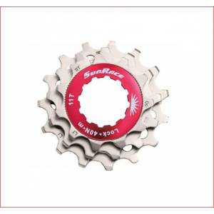 GHIERA CHIUSURA CASSETTA PIGNONI 11 VELOCITA' CON 3 PIGNONI z.11-13-15 COMPATIBILE SHIMANO