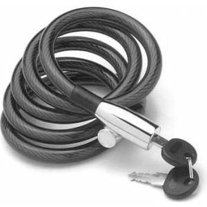 LUCCHETTO SPIRALE LUSSO cm.120 TRASPARENTE