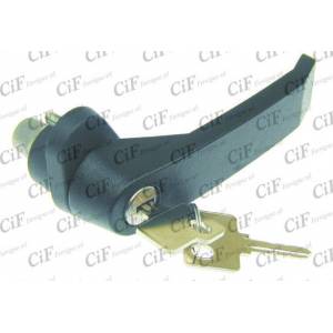 MANIGLIA COMPLETA PORTELLONE LATERALE/POSTERIORE CON SERRATURA APE 50/220/DIESEL