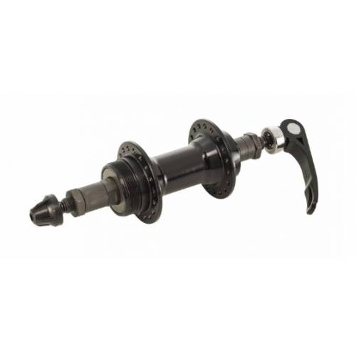 MOZZO POSTERIORE ALLUMINIO CON BLOCCAGGIO SU CUSCINETTI 6/7 VELOCITA' 36 fori *NERO*