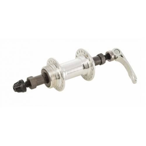 MOZZO POSTERIORE ALLUMINIO CON BLOCCAGGIO SU CUSCINETTI 6/7 VELOCITA' 36 fori *SILVER*