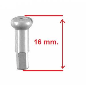 NIPPLESS ACCIAIO 2x16mm.