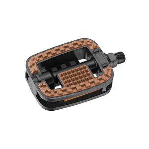 PEDALI CICLO CTB IN PLASTICA *MARRONE*