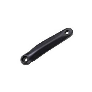 PEDIVELLA SINISTRA CICLO MTB ALLUMINIO *NERA*