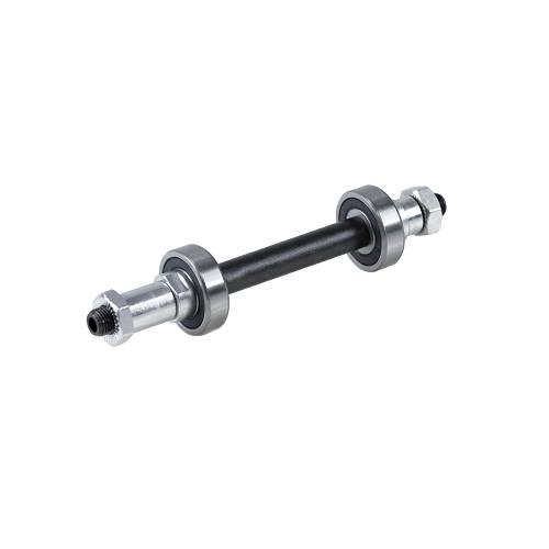 PERNO MOZZO POSTERIORE A FILETTO FORATO 145mm. CON CUSCINETTI