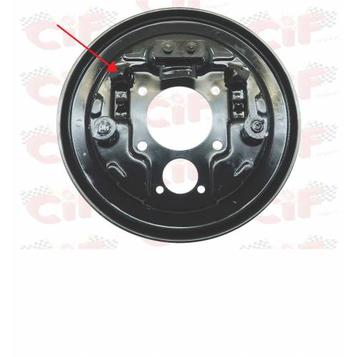 PIATTO PORTA GANASCE PIAGGIO 50/125 VESPA Special/Primavera/Et3