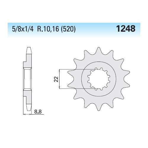 PIGNONE ART.1248  Z.13