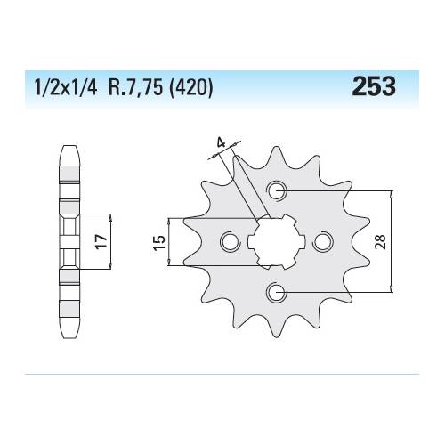 PIGNONE ART.253  Z.12