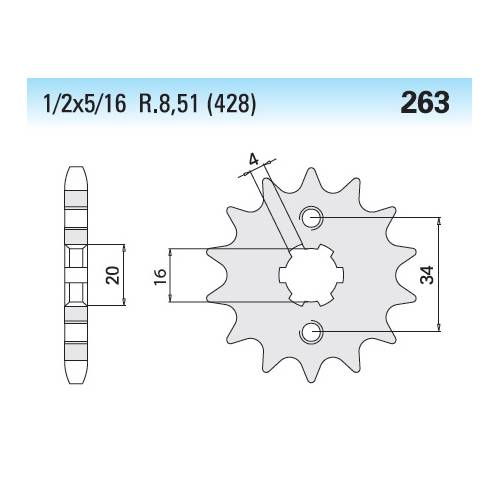 PIGNONE ART.263  Z.14