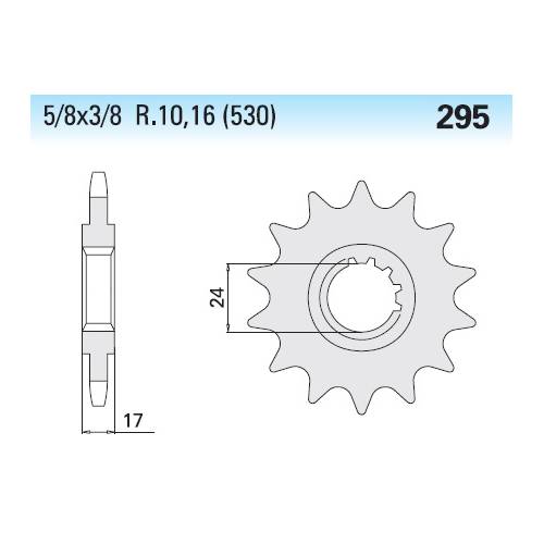 PIGNONE ART.295  Z.15