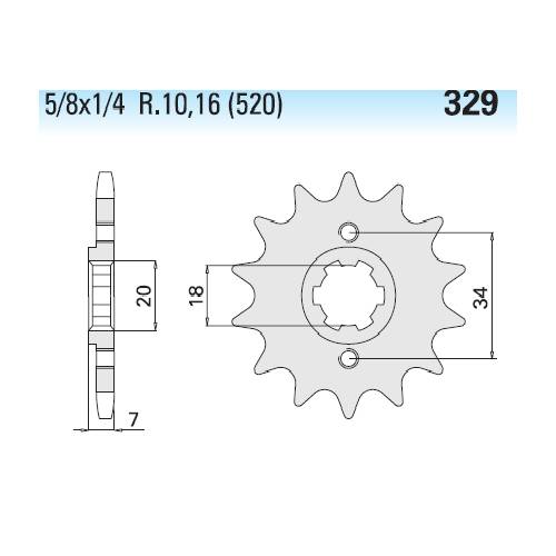PIGNONE ART.329  Z.12