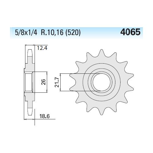 PIGNONE ART.4065  Z.15