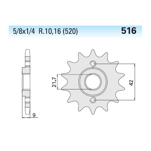 PIGNONE ART.516  Z.14