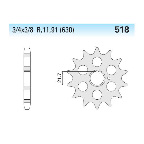 PIGNONE ART.518  Z.13