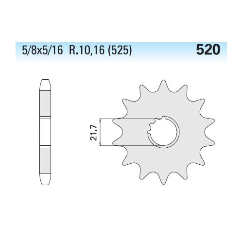PIGNONE ART.520  Z.16