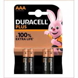PILA MINISTILO IN BLISTER DA 4pz. - DURACELL AAA