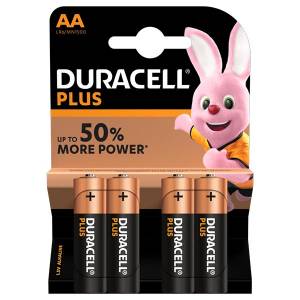 PILA STILO IN BLISTER DA 4 pz. - DURACELL AA