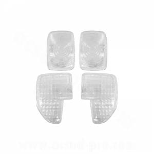 PLASTICHE FRECCE MBK BOOSTER 00] TRASPARENTI IN KIT