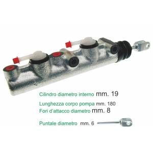 POMPA FRENO DOPPIA MANDATA PIAGGIO APE TMP703