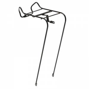 PORTACESTO CICLO SPORT 26 CON PORTAFANALE ATTACCO AL PERNO RUOTA *NERO*