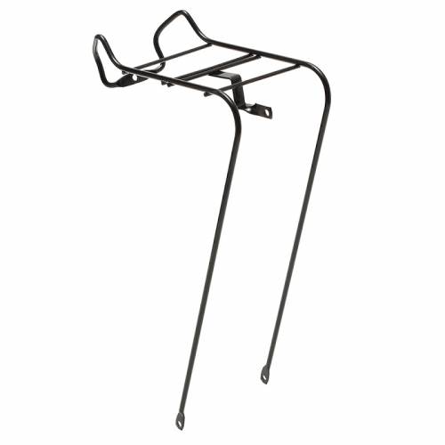 PORTACESTO CICLO SPORT 26 CON PORTAFANALE ATTACCO AL PERNO RUOTA *NERO*