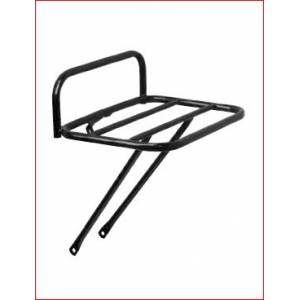 PORTAPACCHI ANTERIORE TRASPORTO IN TUBO *NERO*