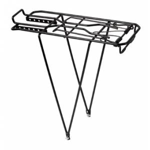 PORTAPACCHI POSTERIORE CICLO 24 NERO MTB CON MOLLA