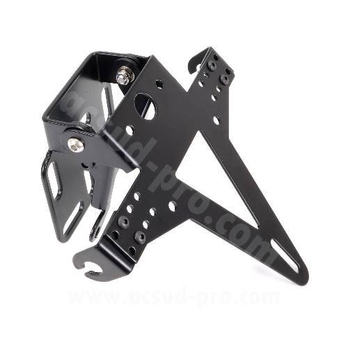 PORTATARGA REGOLABILE IN ACCIAIO *NERO*