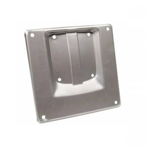 PORTATARGA RIALZATO GREZZO 165x170mm. PER TARGHE VECCHIE VESPA