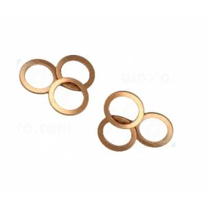 RONDELLA GUARNIZIONE IN RAME 12x18x1