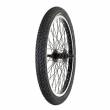 RUOTA BMX 20 POSTERIORE CERCHIO MONOCAMERA 48 RAGGI PERNO 10mm. *NERO*