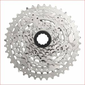 RUOTA LIBERA 8 VELOCITA' z11-13-15-18-22-28-34-42 A CASSETTA COMPATIBILE SHIMANO - SUNRACE CSM680 8AY-BOX