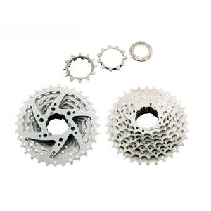 RUOTA LIBERA 9 VELOCITA' z11-12-14-16-18-21-24-28-34 A CASSETTA COMPATIBILE SHIMANO - SUNRACE