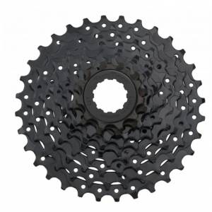 RUOTA LIBERA 9 VELOCITA' z11-13-15-18-21-24-28-32-36 A CASSETTA COMPATIBILE SHIMANO - SUNRACE CSM90 9AW-BOX