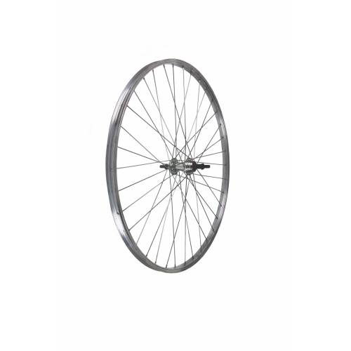 RUOTA SPORT 28 5/8 POSTERIORE 6/7 VELOCITA' ALLUMINIO/ALLUMINIO