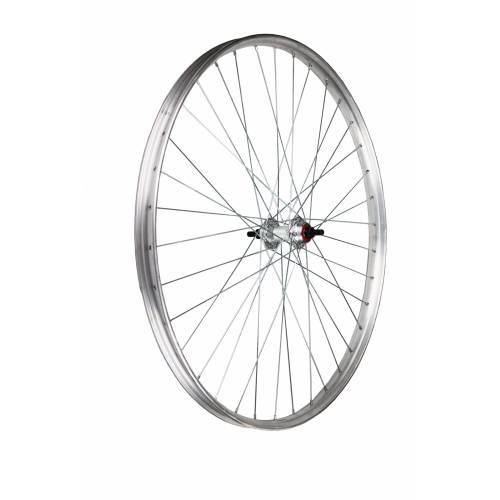 RUOTA VIAGGIO 26 3/8 POSTERIORE ALLUMINIO/ALLUMINIO