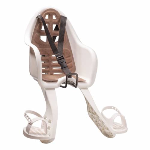 SEGGIOLINO ANTERIORE ATTACCO AL MANUBRIO *BIANCO/MARRONE* - BRN UFO Plus