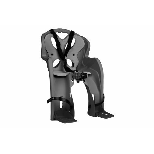 SEGGIOLINO ANTERIORE SIMPATICO ATTACCO AL MANUBRIO ANTRACITE IMBOTTITURA GRIGIA