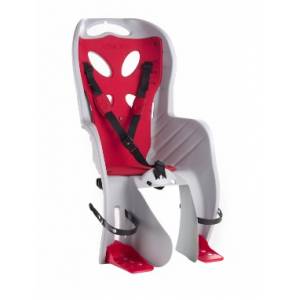 SEGGIOLINO POSTERIORE AL PORTAPACCHI *GRIGIO/ROSSO*  - N'FUN Curioso